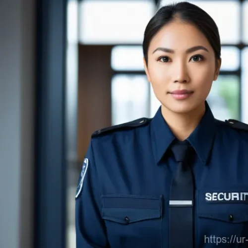 Home 1 경비지도사로서의 커뮤니케이션 스킬 - **Prompt:** A highly professional and attentive security supervisor, either male or female, dressed ...